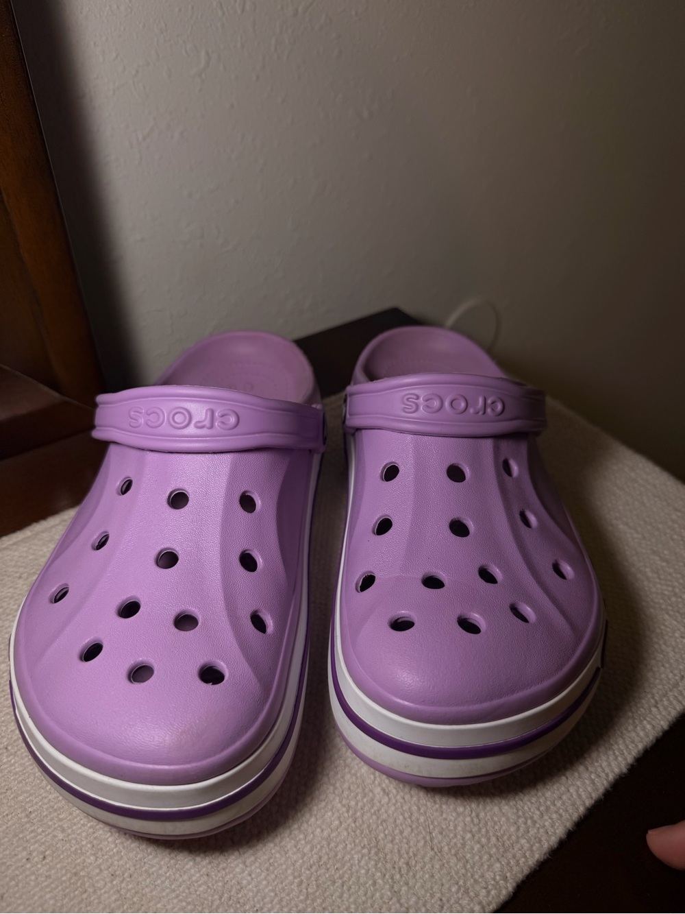 CROCS Kids Lavender Purple Classic Clogs